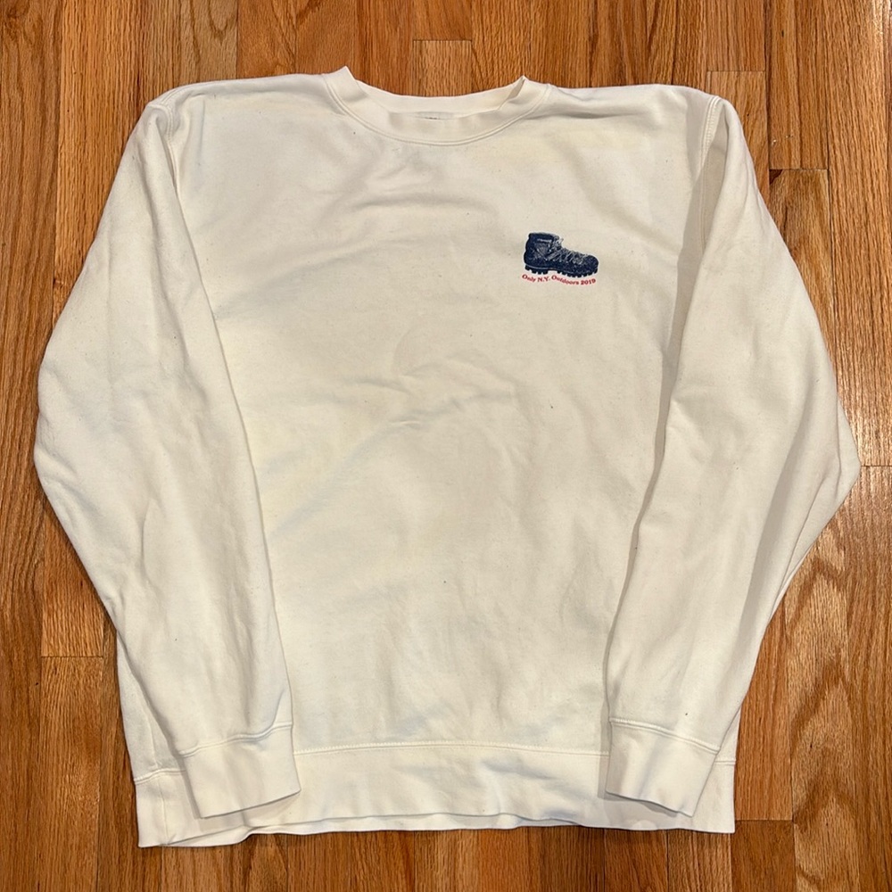 Only NY Men’s Large White Sweatshirt
